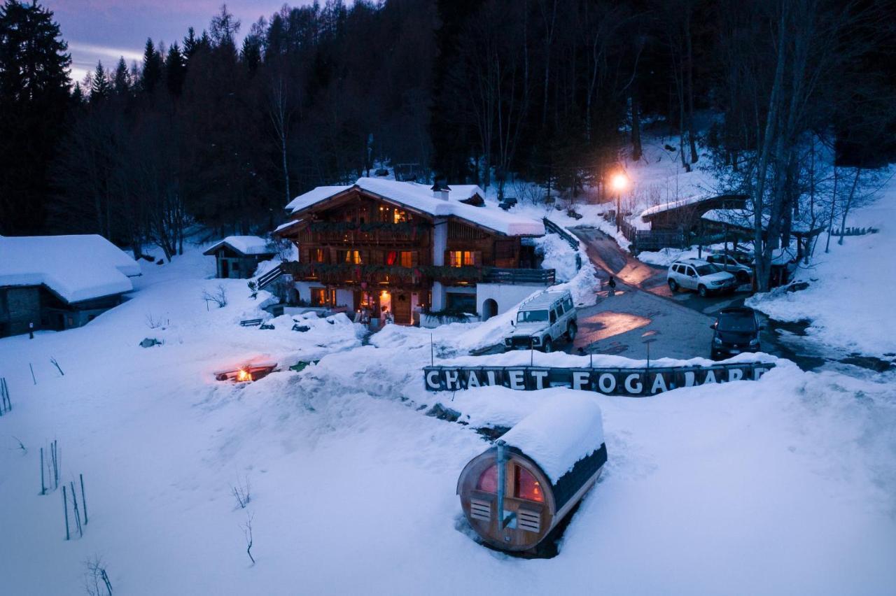 Fogajard Lovely Chalet Madonna Exterior foto
