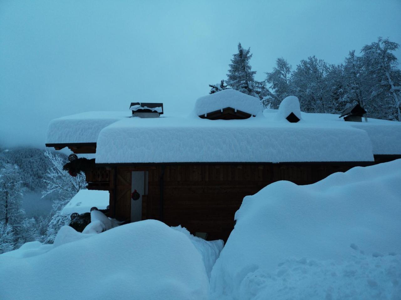 Fogajard Lovely Chalet Madonna Exterior foto